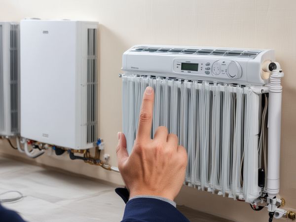 New construction HVAC installation project