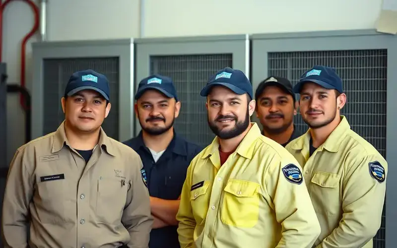 Our professional HVAC team