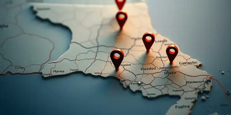 Service area map for Mid-Missouri